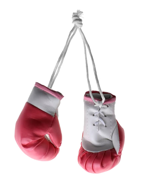 Load image into Gallery viewer, Mini Boxing Gloves Miniature Punching Gloves Car Hanging Pendant Boxing Gloves Model Decoration Rearview Mirrors Styling

