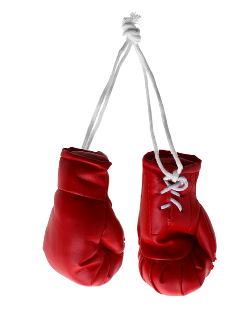 Load image into Gallery viewer, Mini Boxing Gloves Miniature Punching Gloves Car Hanging Pendant Boxing Gloves Model Decoration Rearview Mirrors Styling
