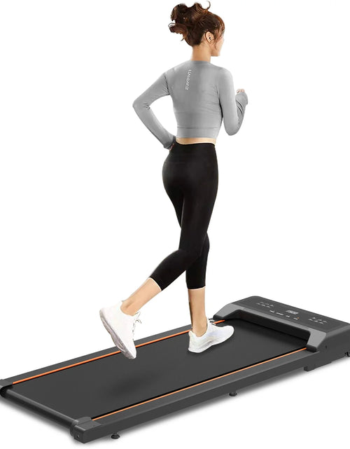 Load image into Gallery viewer, under Desk Treadmill - Walking Pad with LED Display and Remote Control, Portable Treadmill for Home and Office, 2.5HP, 265LBS Capacity
