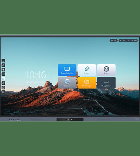 Display 75 Inch K-Series: 4K UHD, 20-Point Touch, Displayport, HDMI - Ultimate Interactive Display Solution