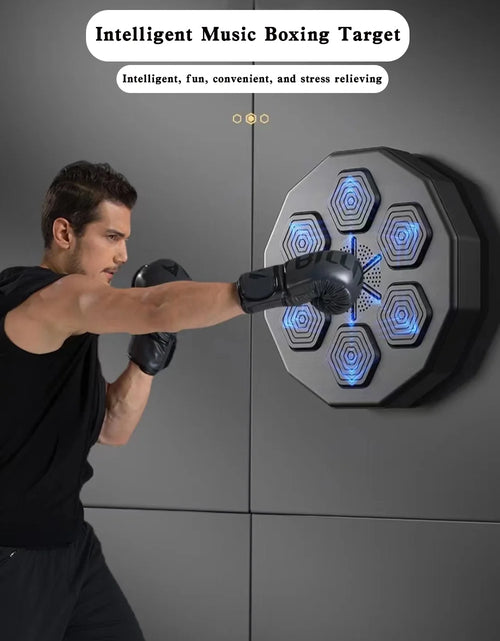 Load image into Gallery viewer, Smart Electronic Music Boxing Machine, Wall Mounted Boxing Machine Training Punching, Smart Boxing Target Workout Machine for Home,Indoor and Gym
