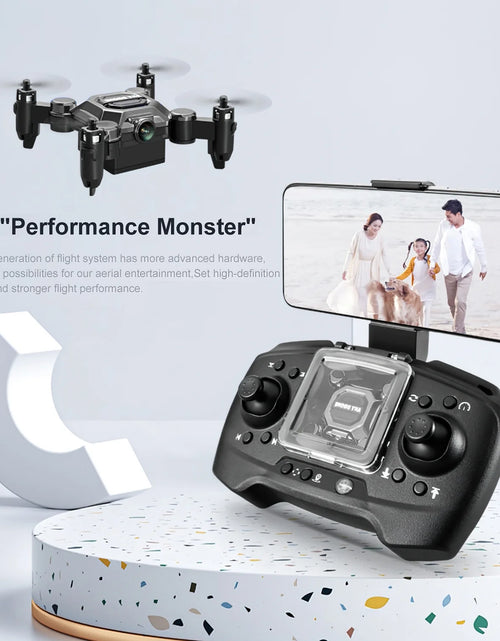 Load image into Gallery viewer, 4K Mini Foldable Drone for Kids, Drone with Camera, RC Drone with Altitude Hold 3D Flips and Headless Mode Easy to Fly
