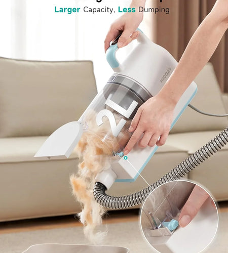 Pet Grooming Kit, Dog Clippers Tools Grooming Vacuum, Dog Hair Vacuum Suction,
