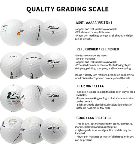 Golf Tour B330-RXS Golf Balls, Mint Quality, 12 Pack, by Hunter Golf