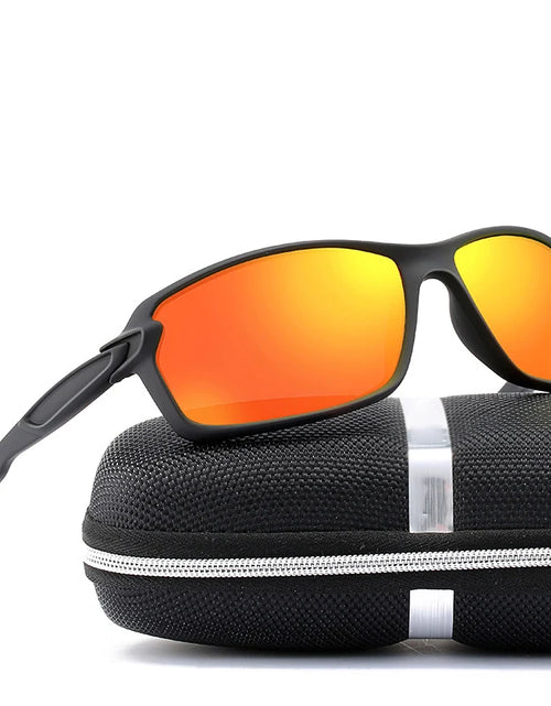 Load image into Gallery viewer, Men and Women Dazzle Colour Glasses Polarized Sunglasses Sports Sunglasses Elastic Paint Motorcycle Running Fishing Travel
