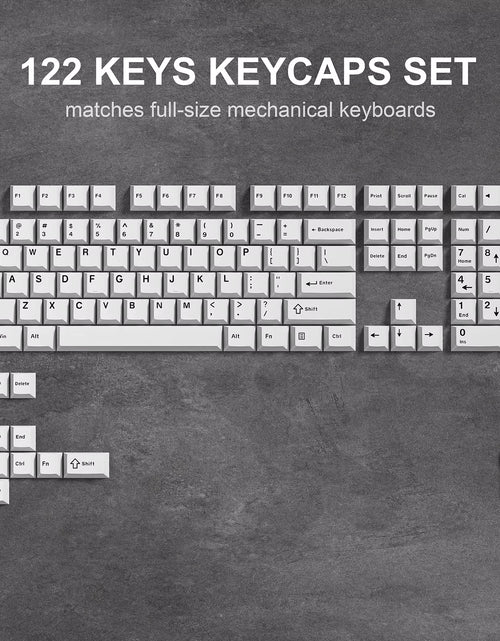 Load image into Gallery viewer, 168 Keys Double Shot PBT Keycap Custom Keycap Cherry Profile Keyboard Keycaps for Cherry Gateron MX Switches Gaming Keyboard
