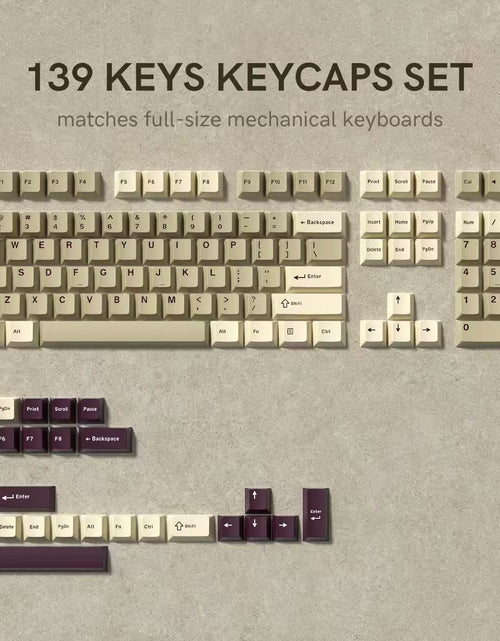 Load image into Gallery viewer, 168 Keys Double Shot PBT Keycap Custom Keycap Cherry Profile Keyboard Keycaps for Cherry Gateron MX Switches Gaming Keyboard

