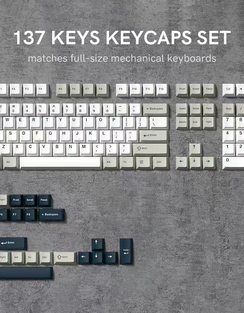 Load image into Gallery viewer, 168 Keys Double Shot PBT Keycap Custom Keycap Cherry Profile Keyboard Keycaps for Cherry Gateron MX Switches Gaming Keyboard
