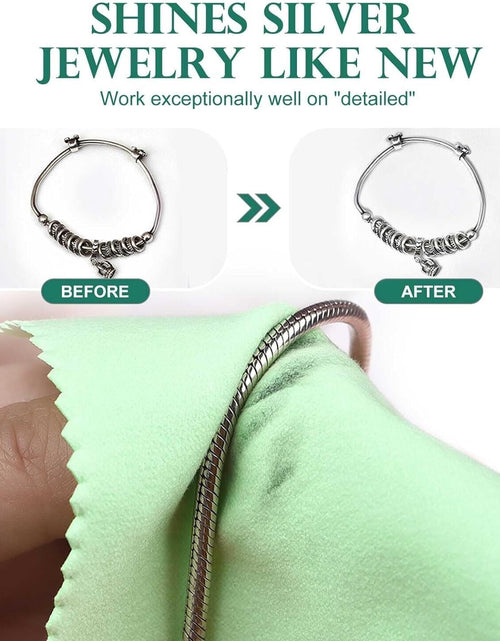 Load image into Gallery viewer, JSP Gold Silver Jewelry Cleaner Solution Diamond Gem Dip Liquid Basket Brush

