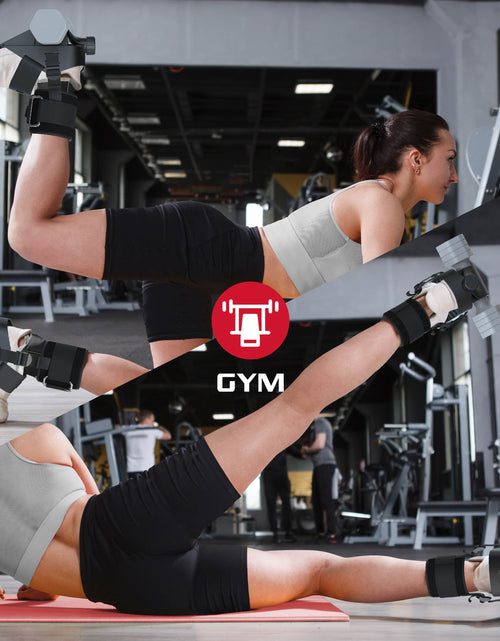 Load image into Gallery viewer, Anklebell Leg Weights Adapter, Ankle Weights Adjustable Dumbbell Adapter, Single
