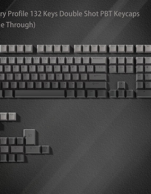 Load image into Gallery viewer, 168 Keys Double Shot PBT Keycap Custom Keycap Cherry Profile Keyboard Keycaps for Cherry Gateron MX Switches Gaming Keyboard

